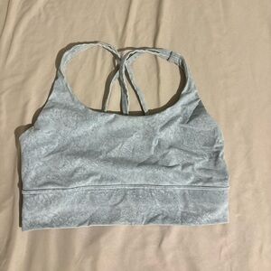 Women's Light Blue Lulu Sports Bra